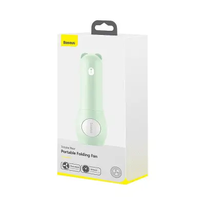 Baseus Tricolor Bear Folding Fan